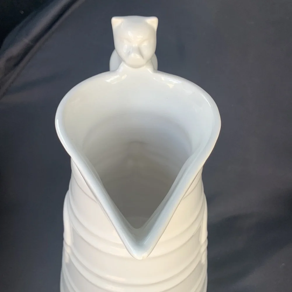 Williams Sonoma Cat Pitcher Made in Italy
